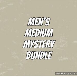 Men’s Size Medium Mystery Box Bundle 5-7 Pieces